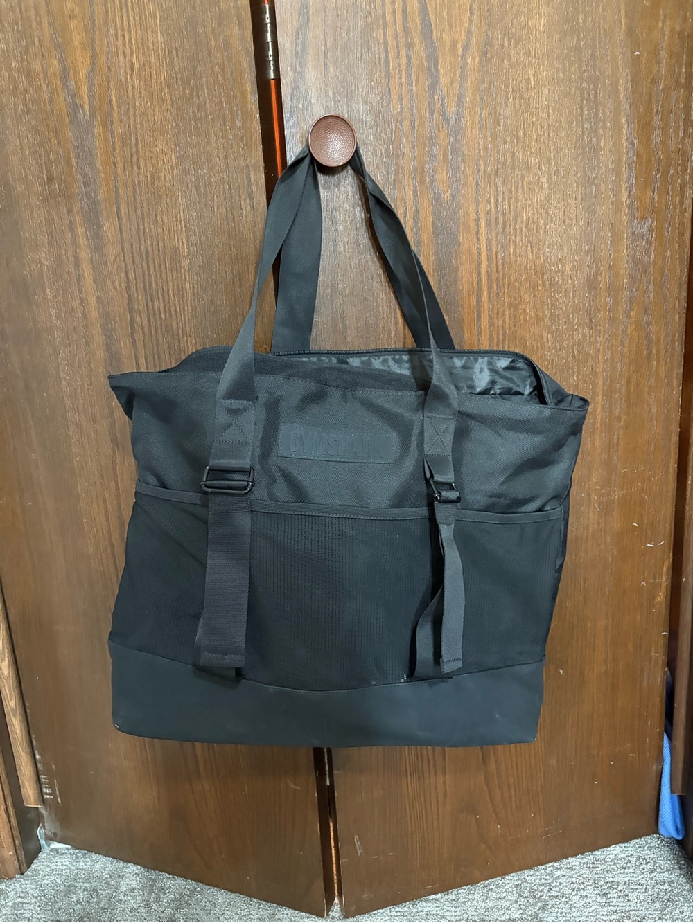 Gymshark Black Utility Tote